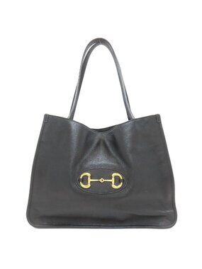 Gucci Horsebit Tote Leather